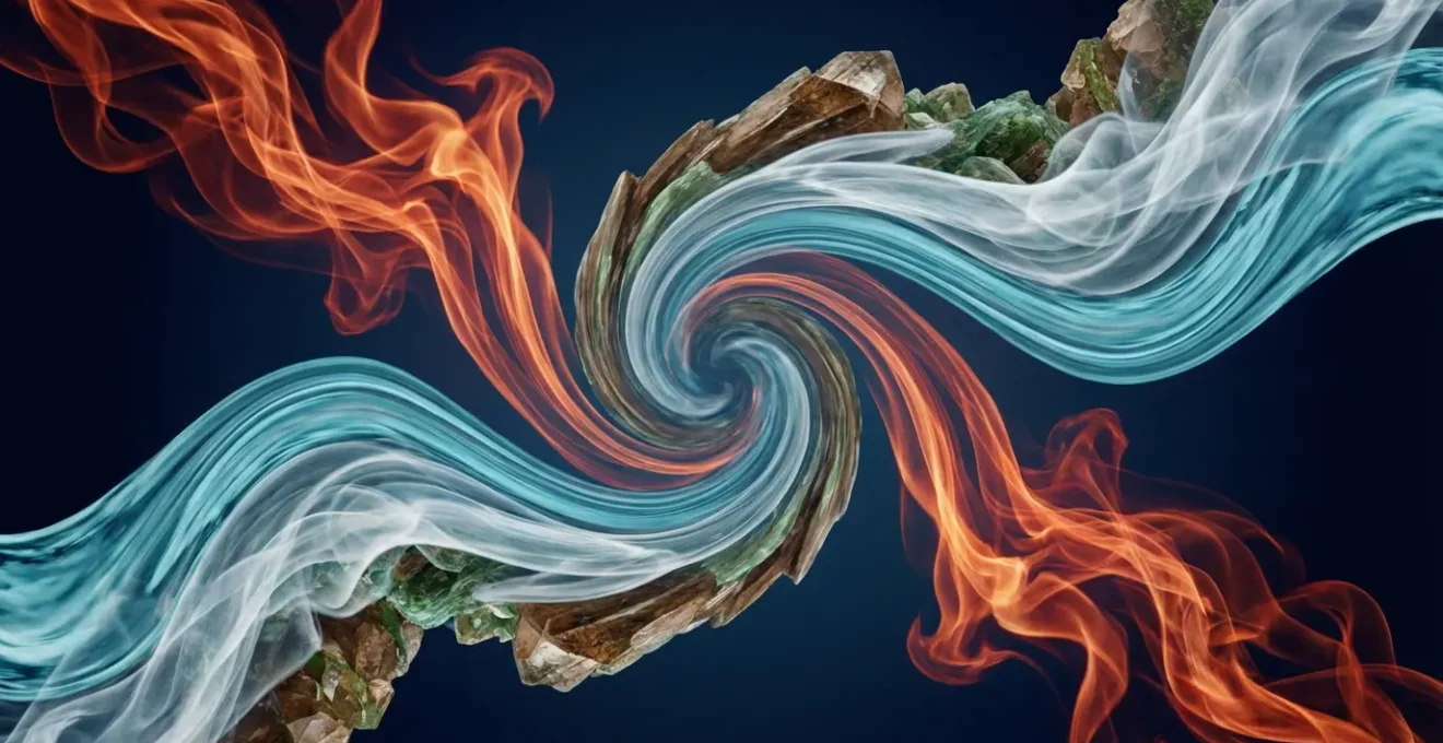 A symbolic representation of astrological elements in relationships